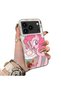 حافظة هاتف بنمط Pinkie Pie متوافقة مع iPhone 17 Pro Max، مصنوعة من الأكريليك الصلب مع حواف من السيليكون