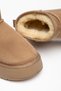 Cara Women's Mink Suede Ankle Boots with Furry Inside and Flat Sole Shoes - 4