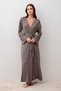 Long Sleeve Flexible Lycra Viscose Dressing Gown