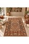 Eta Vintage Anatolian Motif Pattern Woven Base Carpet Eta4372 - 3