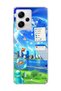 Redmi Note 12 Pro 5g Compatible Jellyfish and City Printed Transparent Phone Case