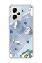 Redmi Note 12 Pro 5g Compatible Shark Costume Cat Printed Transparent Phone Case