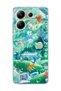 Redmi Note 13 4g Compatible Underwater Fish Printed Transparent Phone Case