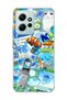 Redmi Note 12 4g Compatible Clownfish Cat Printed Transparent Phone Case