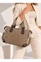 Justpolo Women's Large Size Shoulder Bag with Adjustable Long Strap (Size 27X33) - 3