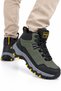 Unisex Non-Slip Sole Warm Trekking & Outdoor Boots Khaki-Yellow
