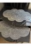 French Lace Luxury Tulle Laced Stylish Living Room Set - 4