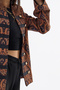 Vintage Patterned Tapestry Fabric Taba Buttoned Women's Jacket Coc3632 - 8