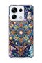 Redmi Note 13 Pro 5g Compatible Zodiac Wheel Printed Transparent Phone Case