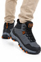 Unisex Non-Slip Sole Warm Trekking & Outdoor Boots Smoke-Orange - 4
