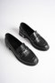 Women's Genuine Leather Daily Wear Buckle Detailed Loafer Shoes - 5