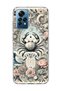 Redmi Note 12 Pro 4g Compatible Transparent Phone Case with Crab Sign Printed