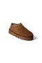 Women's Tan Brown Thick Sole Ankle Suede Boots - 2