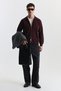 Zippered Polo Neck Cardigan - 2