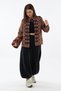 Vintage Patterned Tapestry Fabric Taba Buttoned Women's Jacket Coc3632 - 3