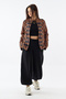Vintage Patterned Tapestry Fabric Taba Buttoned Women's Jacket Coc3632 - 7