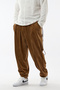 Velvet Pleated Tan Jogger Men's Trousers Coc3620 - 6