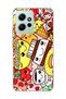 Redmi Note 12 4g Compatible Cute Colorful Food Printed Transparent Phone Case