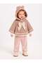 Girl's Lamb Cape 3-Piece Set Ser-1052