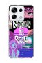 Redmi Note 13 Pro 5g Compatible Neon Sunset Girl Printed Transparent Phone Case
