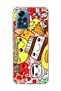 Redmi Note 12 Pro 4g Compatible Cute Colorful Food Printed Transparent Phone Case