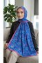 Patterned Soft Shawl - 134 - 2
