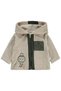 Bere Embroidered Zippered Cardigan for 2-5 Years - Beige