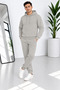 Men's Premium Quality 3-Thread Cotton Model Hooded Track Suit Set