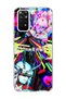 Redmi Note 11 / 11S Compatible Neon Heart Sparkle Printed Transparent Phone Case
