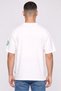 Zoox Men Crew Neck Short Sleeves Graphic Print T-Shirt, White - 4