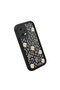 Redmi Note 12 5g Compatible Black Silicone Camera Protected Shock-Absorbing Protective Case with Lucky Four-Leaf Clover Pattern - 3