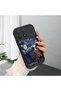 Xiaomi Poco F8 Pro 5g Compatible Black Silicone Camera Protected Shock-Absorbing Protective Case Starry Oily Snoopy