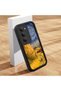 Xiaomi Redmi 15 4G/5G Compatible Black Silicone Camera Protected Shock-Absorbing Protective Case with Starry Oil Painting Pattern - 2