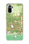 Redmi Note 10 / 10S Compatible Bamboo Forest Dogs Printed Transparent Phone Case