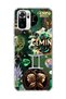 Redmi Note 10 / 10S Compatible Gemini Zodiac Sign Printed Transparent Phone Case