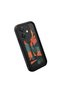 Oppo A3/A3X 4G/5G Compatible Black Silicone Camera Protected Shock Absorbing Protective Case with Cactus Pattern - 3