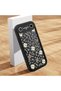Tecno Spark Slim/Pova Slim Compatible Black Silicone Camera Protected Shock-Absorbing Protective Case with Lucky Four-Leaf Clover Pattern - 2