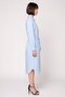 Women Plain Maxi Dress, Blue - 3