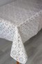 Pvc Transparent Coating Erasable Oilcloth Lace Look Tablecloth 26-Motifflower - 3