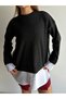 Oversize Shirted Knit Sweater - 6