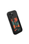 Tecno Spark 40 Compatible Black Silicone Camera Protected Shock-Absorbing Protective Case with Cactus Pattern - 3