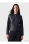 Quality Pieces from Çelebi Store Dik Roba Collar Women's Leather Look Jacket