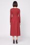 Women Textured Maxi Dress, Red - 4