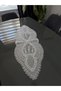French Lace Luxury Tulle Guipure Chic Single Runner 40X110 cm