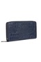 Genuine Leather Large Size Zippered Women's Wallet - 2
