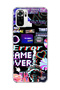 Redmi Note 10 / 10S Compatible Black Screen Error Printed Transparent Phone Case