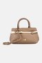 Women Brand Logo Handbag, Tan