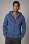Hooded Zippered Denim Jacket Without Lining - 2