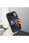 Oppo Find X9 Pro 5g Compatible Black Silicone Camera Protected Shock-Absorbing Protective Case Starry Oily Snoopy