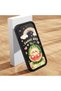 iPhone X/Xs Compatible Black Silicone Camera Protected Shock Absorbing Protective Case Watermelon and Rainbow Pattern - 2